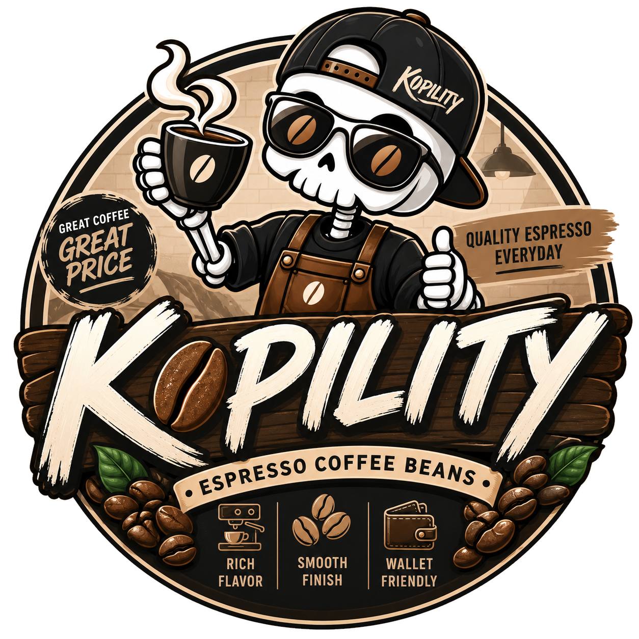 Kopility espresso coffee beans